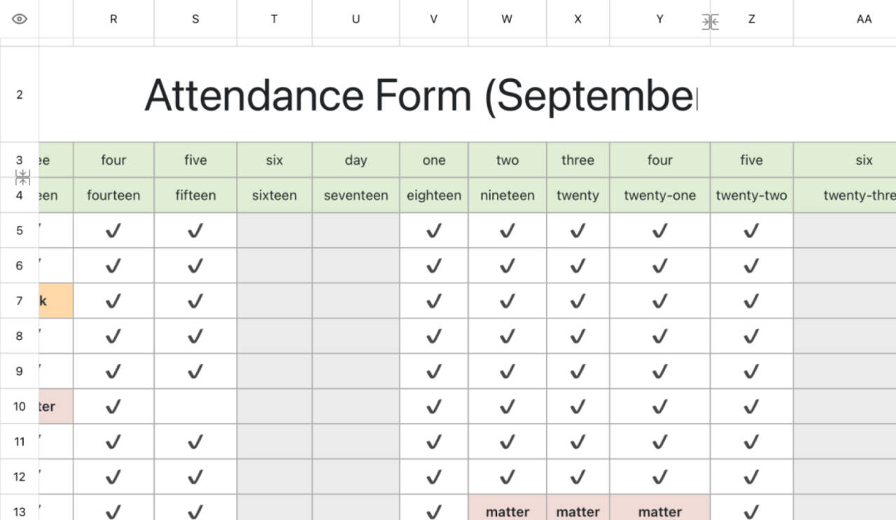 Timesheets 1